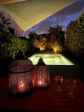 Pool am Abend