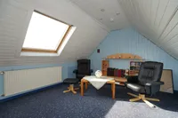 Hobbyzimmer im Spitzboden