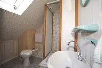 DU-WC im ausgebauten Satteldach