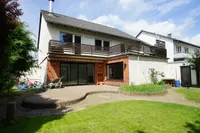Rückansicht Garten