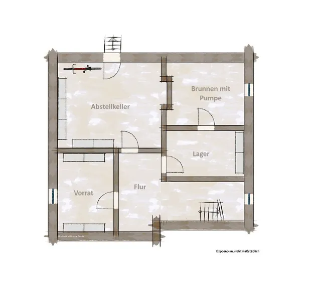 Grundriss Keller