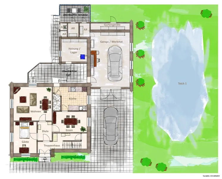 Grundriss Erdgeschoss