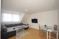 Wohnzimmer Wohnung 5 DG