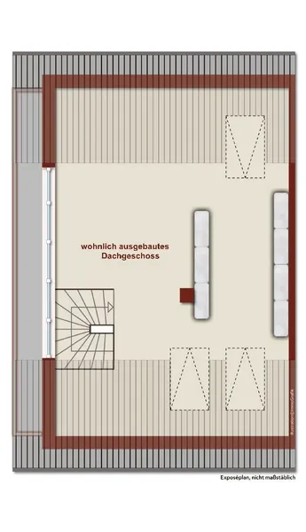 Grundriss Dachgeschoss