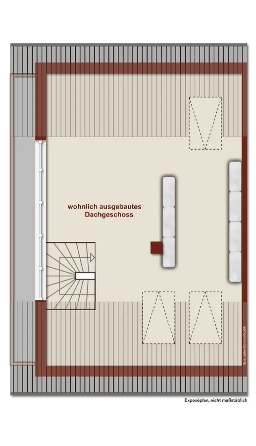 Grundriss Dachgeschoss