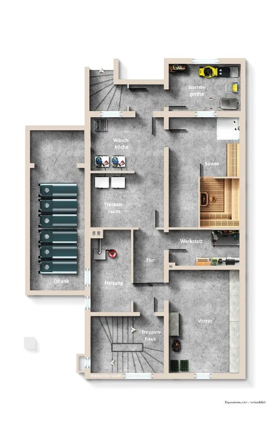 Grundriss Kellergeschoss