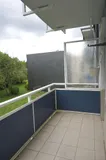 überdachter Balkon