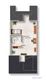 Grundriss ausgebauter Spitzboden