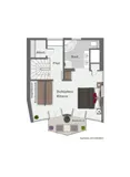Grundriss Dachgeschoss