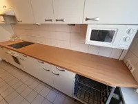geräumige Küche...