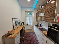 Wohnung II | Küche mit Fenster