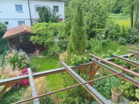 Blick zum Garten...