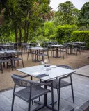 angenehme Sommerterrasse