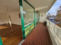 großer Balkon