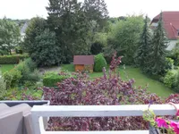 Aussicht zum Garten