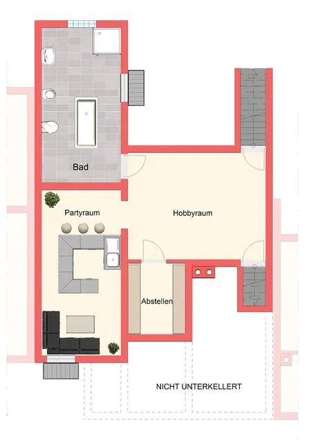 Grundriss Kellergeschoss