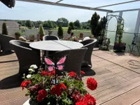 50 m² Terrasse mit Ruhrtalblick