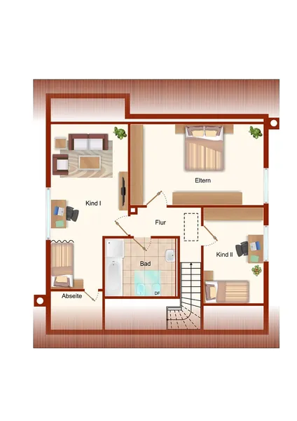 Grundriss Dachgeschoss