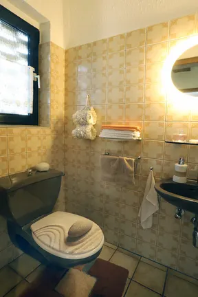 Gäste-WC mit Fenster