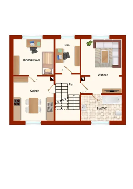 Grundriss OG / Altbau