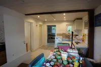 Anbau Bungalow: Wohnen/Kochen