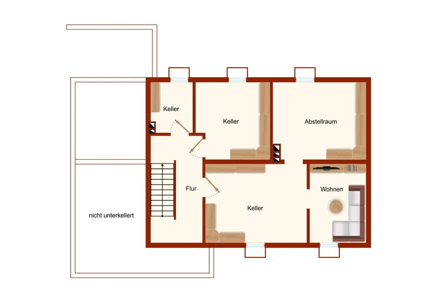 Grundriss Kellergeschoss