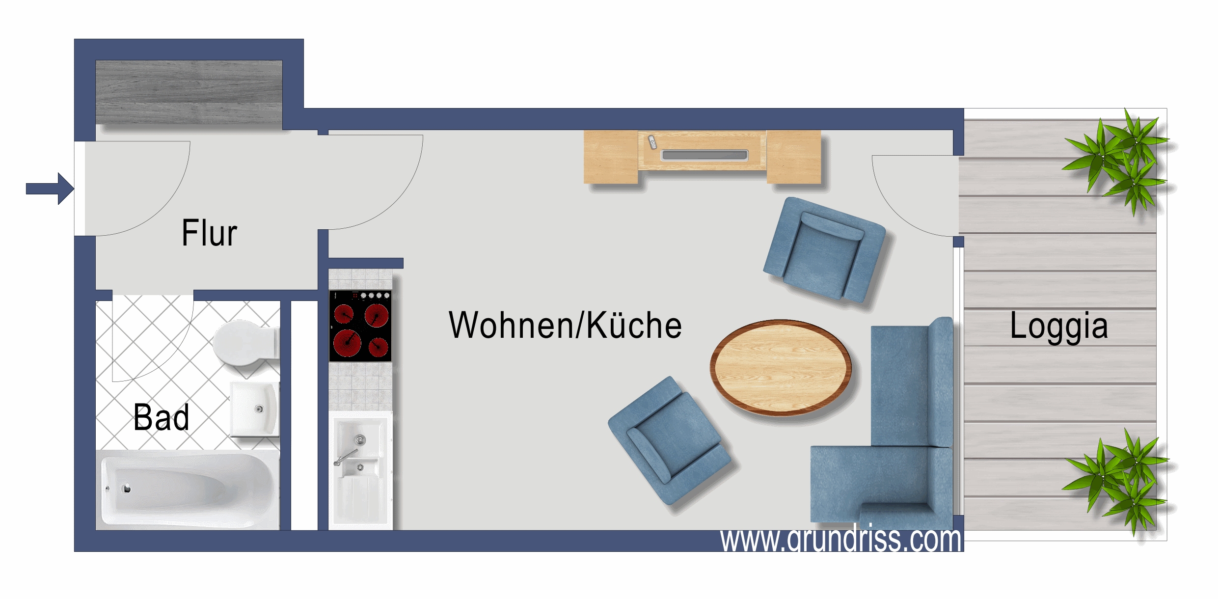Grundriss App.1