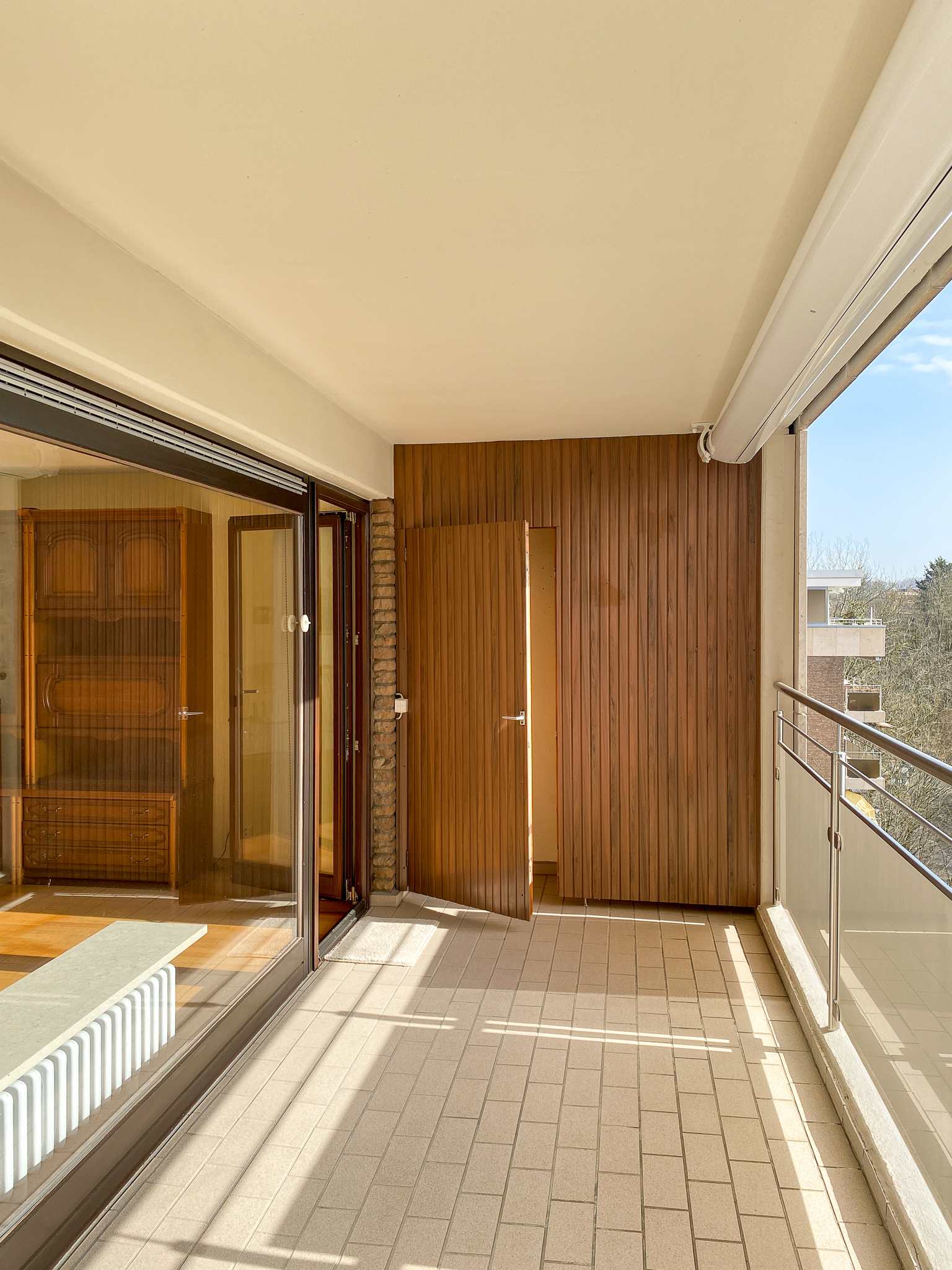 Balkon mit AK