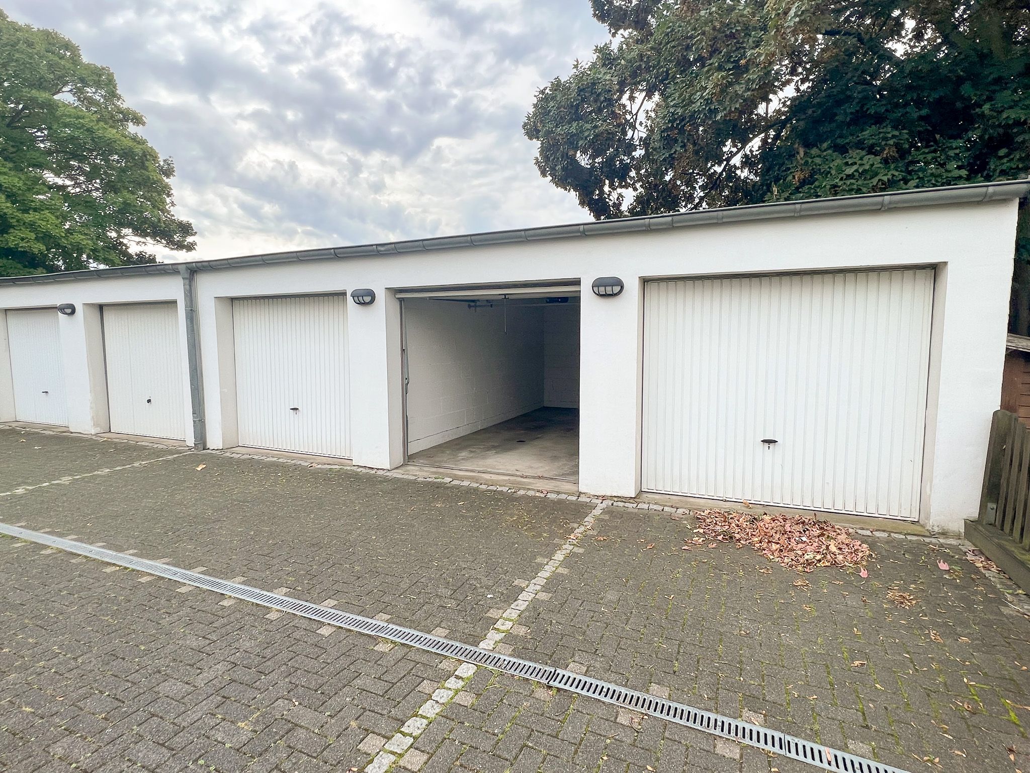 Garage geöffnet