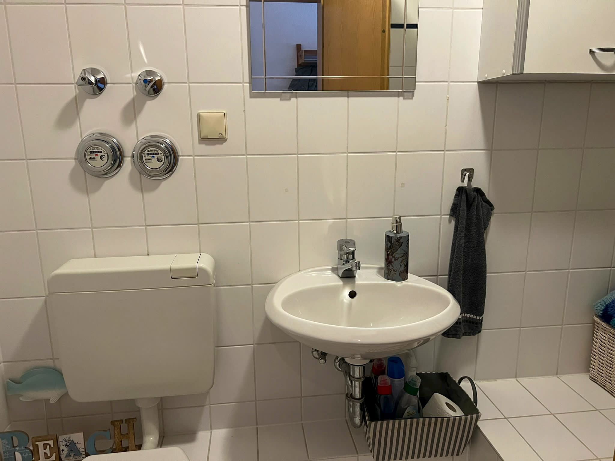 Gäste WC mit Dusche