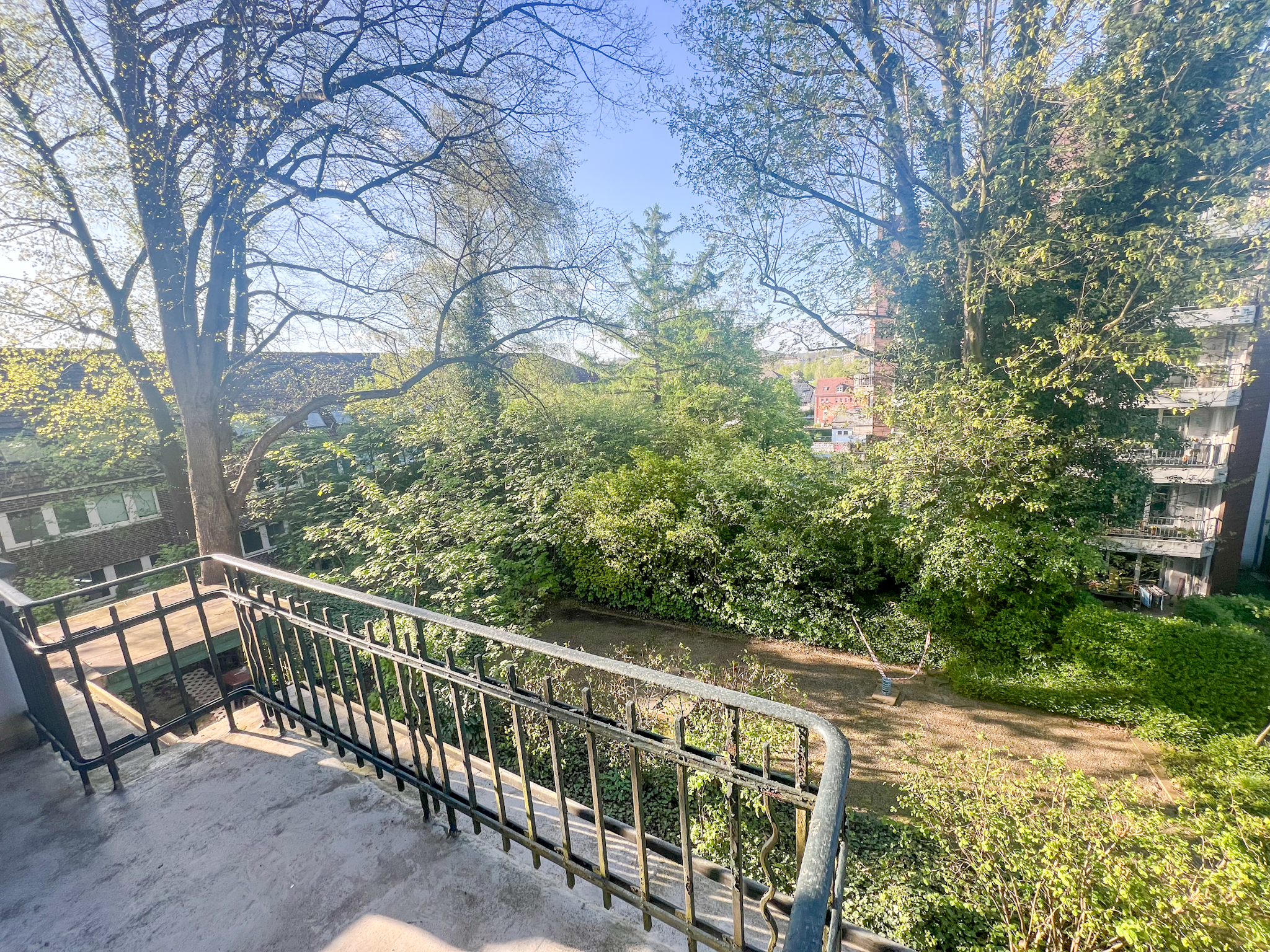 Blick ins Grüne