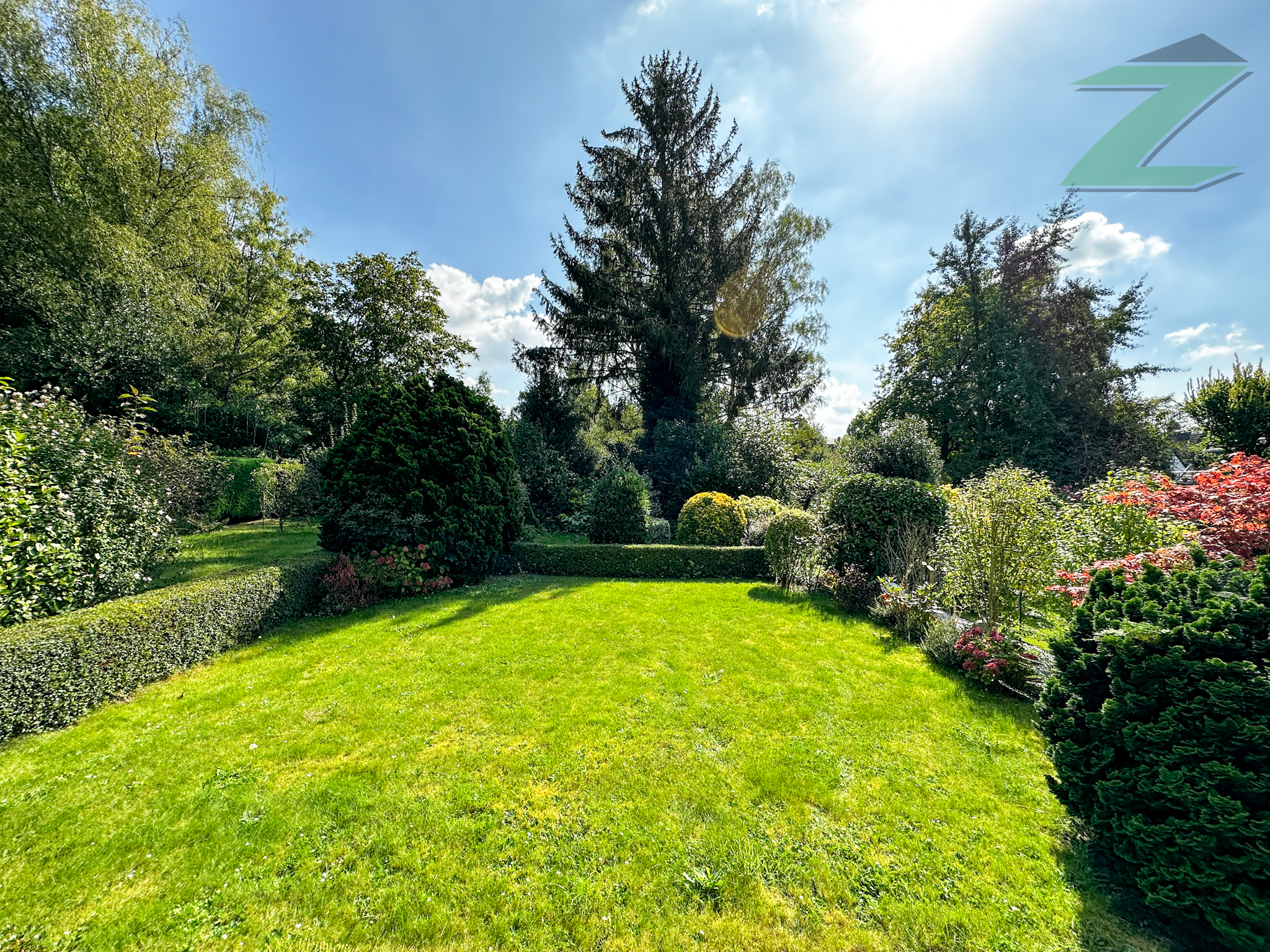 Ausblick Garten
