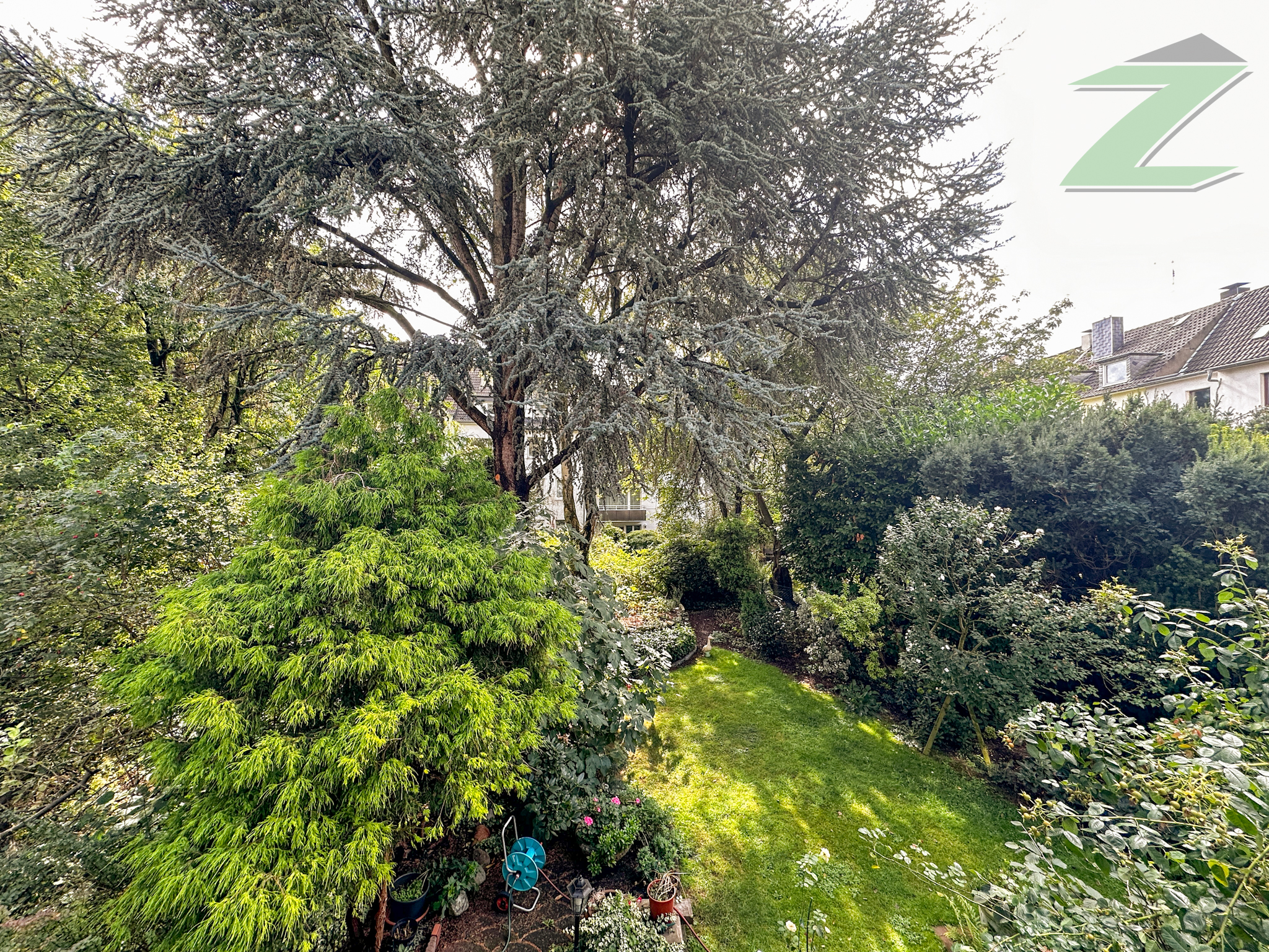 Ausblick Balkon
