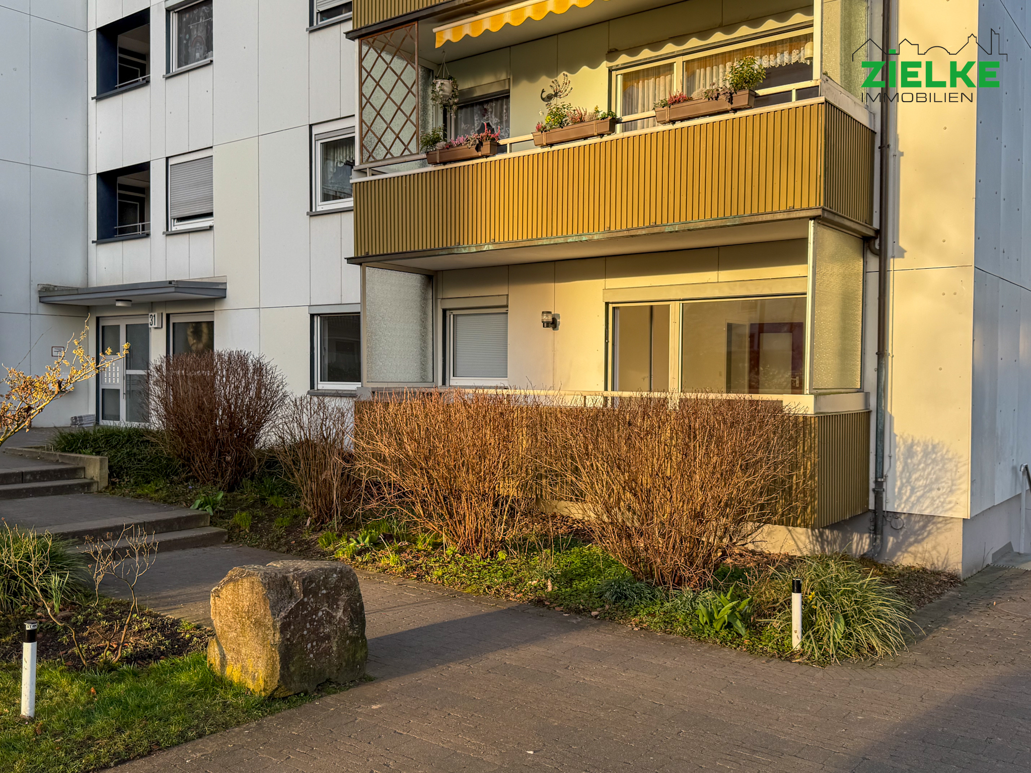 Balkon außen 