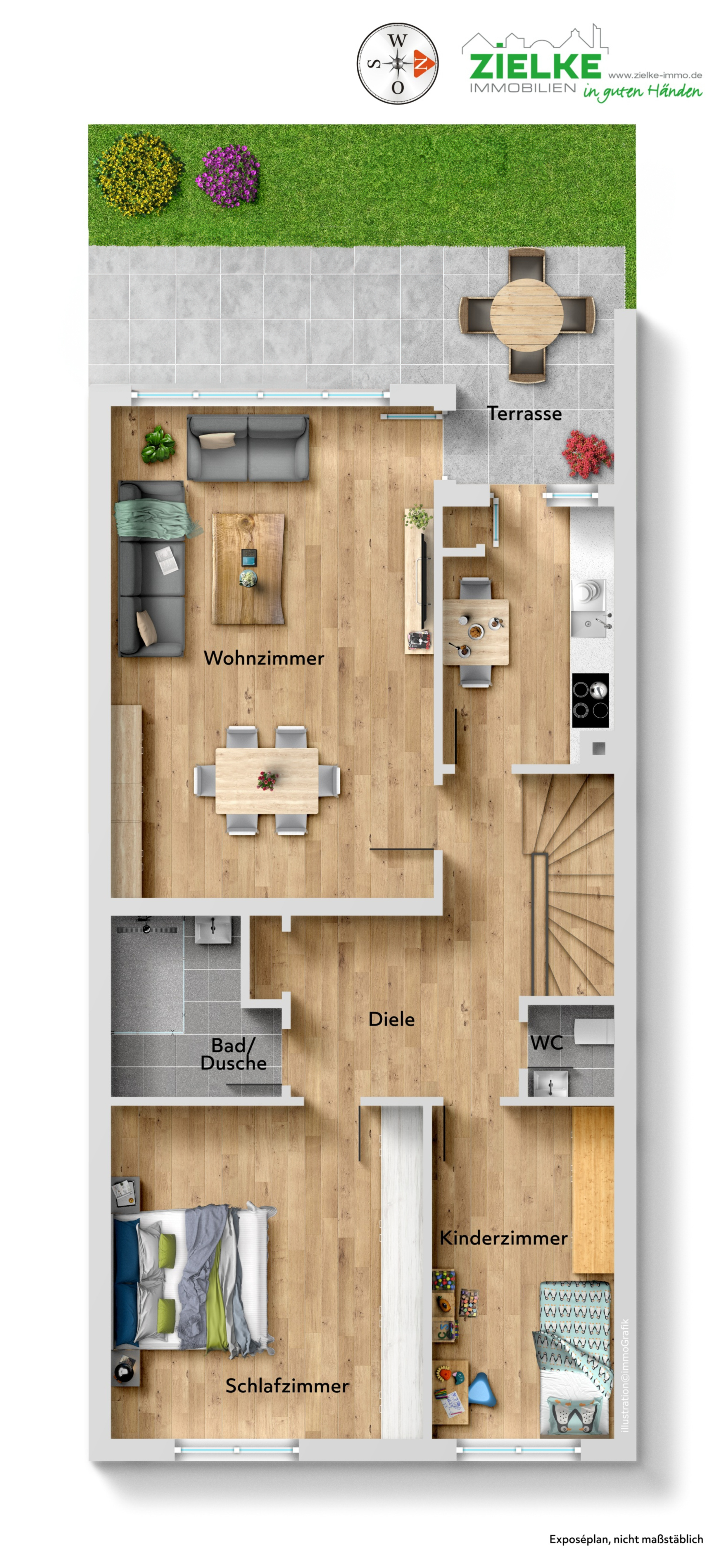 Grundriss Erdgeschoss