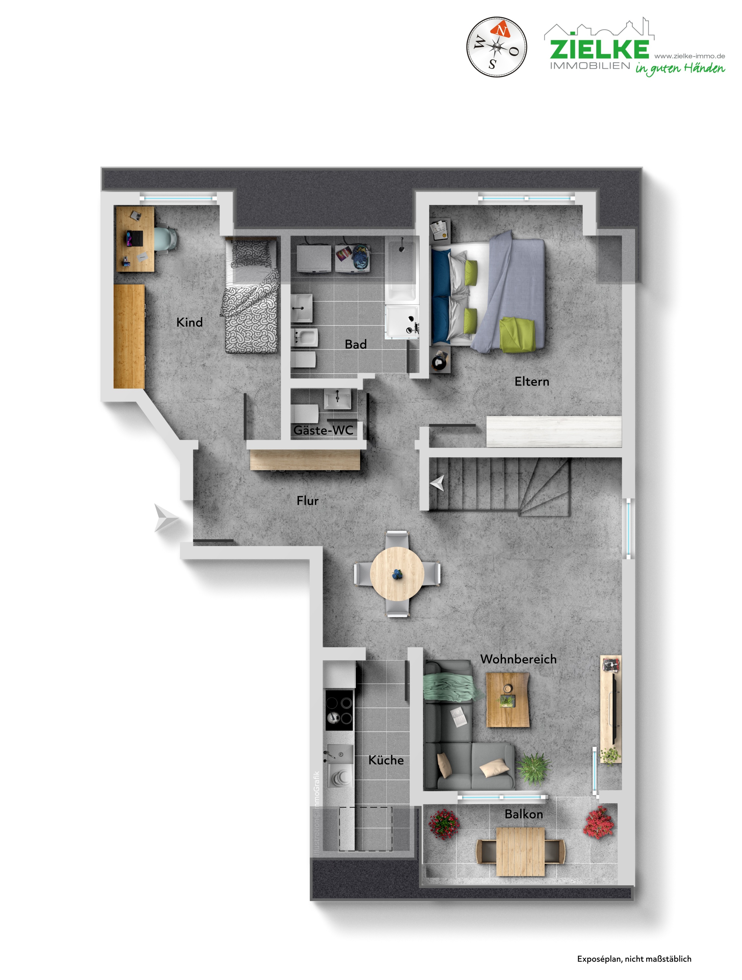 Grundriss Dachgeschoss