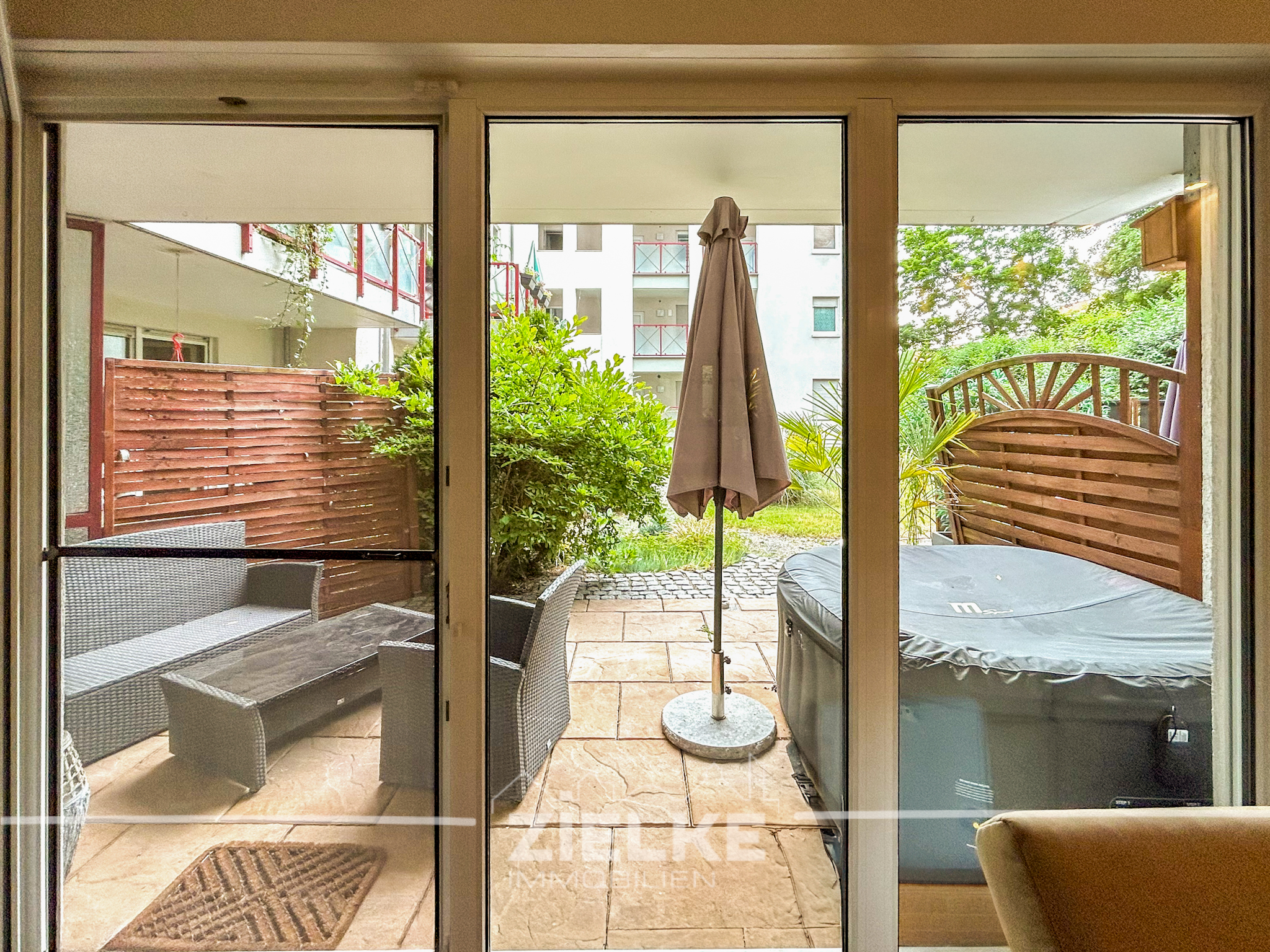 Terrassenblick