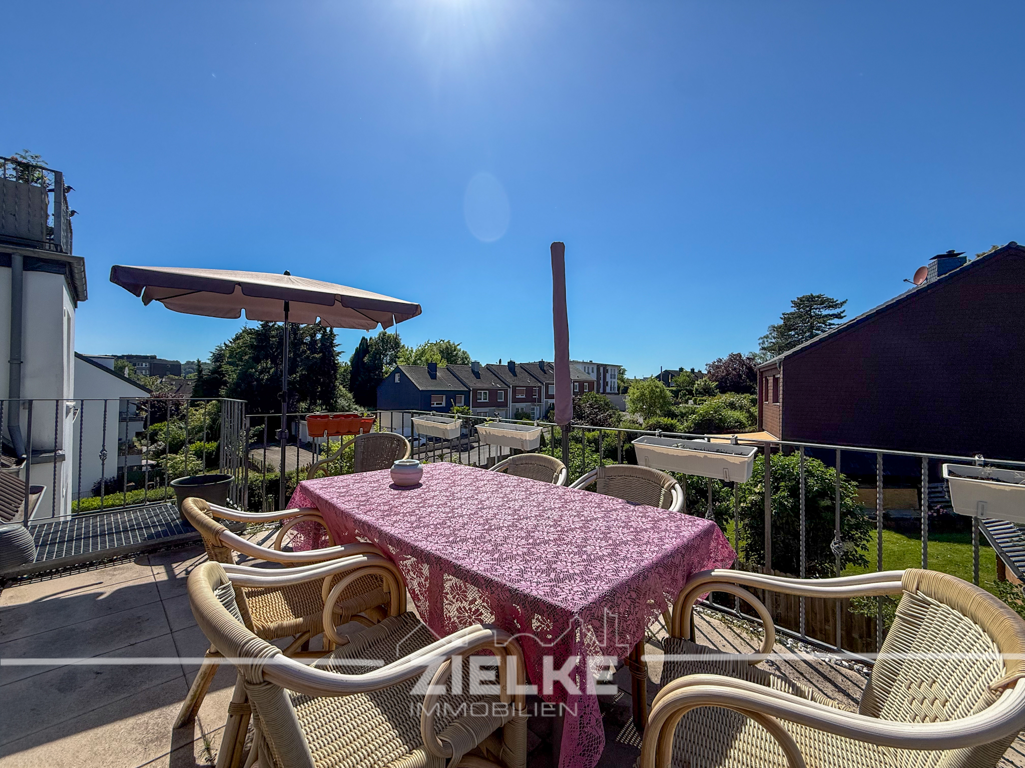 Ausblick Terrasse 2. OG