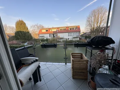 Balkon mit schönem Ausblick