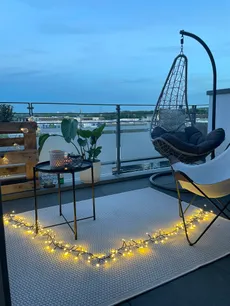 Balkon mit Fernblick