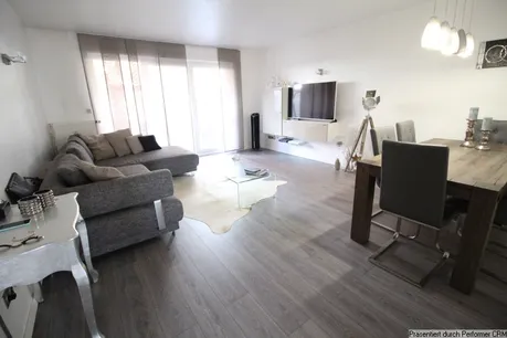 Blick in den Wohnraum