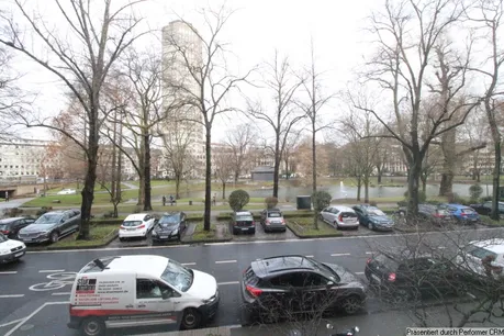 Blick aus dem Fenster