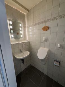 Gäste WC auf der unteren Ebene