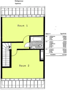 Grundriss Dachgeschoss