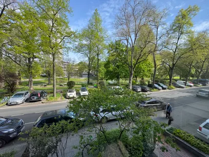 Blick aus dem Fenster