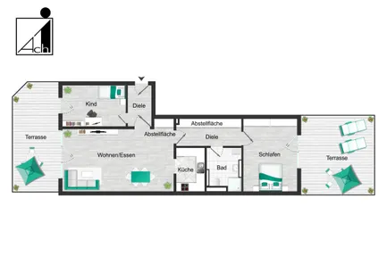 Grundriss einfach