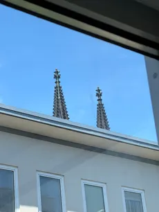 Erkerblick Domspitzen