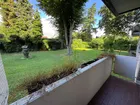 Blick vom Balkon
