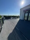 Terrasse an Schlafraum