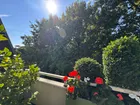 Blick vom Balkon